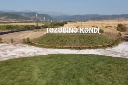 Milli Qəhrəman Çingiz Mustafayevin soyqırımı zamanı lentə aldığı Ləfxanım Mahmudova Xocalıya qayıdıb - FOTO  - VİDEO 