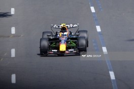 Bakıda Formula 1 üzrə Azərbaycan Qran-Prisində ilk sərbəst yürüş başa çatıb - FOTO  - YENİLƏNİB 