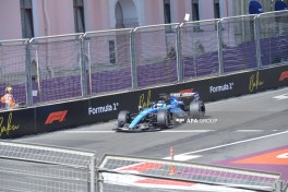 Bakıda Formula 1 üzrə Azərbaycan Qran-Prisində ilk sərbəst yürüş başa çatıb - FOTO  - YENİLƏNİB 