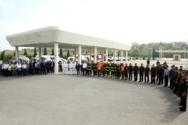 FHN-in Qarabağ Regional Mərkəzi nümunəvi mülki müdafiə məşqi keçirib