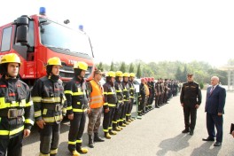 FHN-in Qarabağ Regional Mərkəzi nümunəvi mülki müdafiə məşqi keçirib