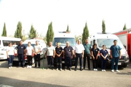 FHN-in Qarabağ Regional Mərkəzi nümunəvi mülki müdafiə məşqi keçirib