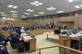Ceyhun Bayramov İƏT toplantısında çıxış edib