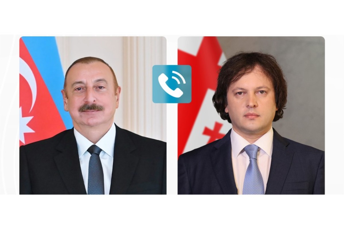 Azərbaycan Prezidenti İrakli Kobaxidzeyə zəng edib