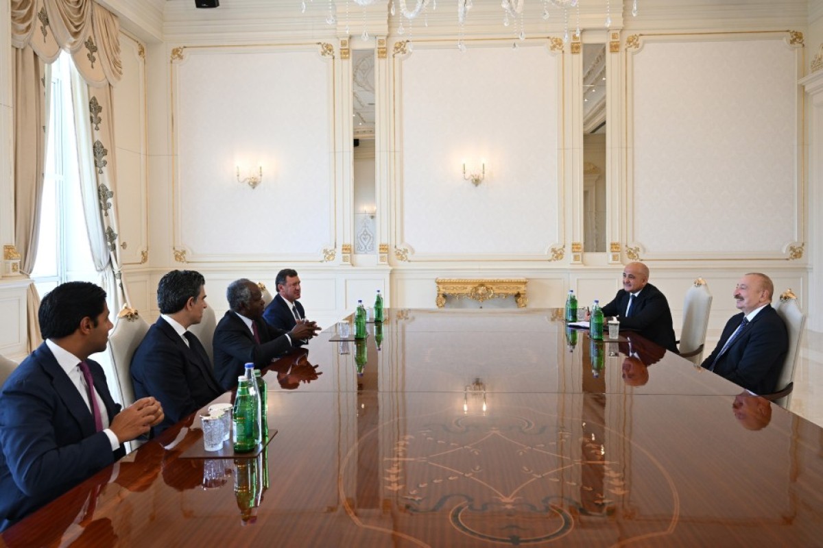 Prezident İlham Əliyev “Global Infrastructure Partners” şirkətinin rəhbərini qəbul edib