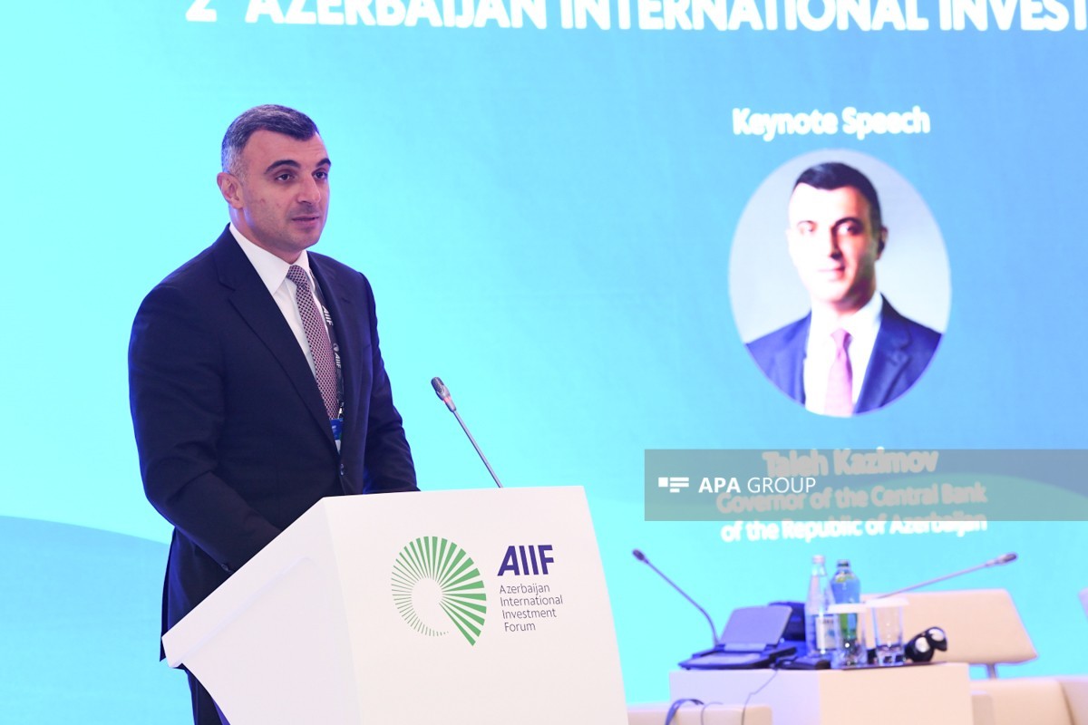 Azərbaycan Mərkəzi Bankının sədri Taleh Kazımov
