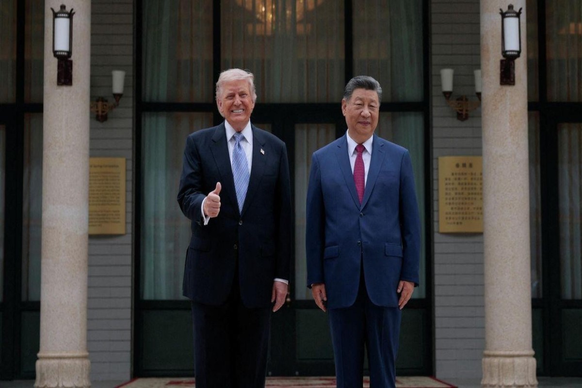 ABŞ Prezidenti Donald Tramp və Çin Xalq Respublikasının sədri Si Cinpin