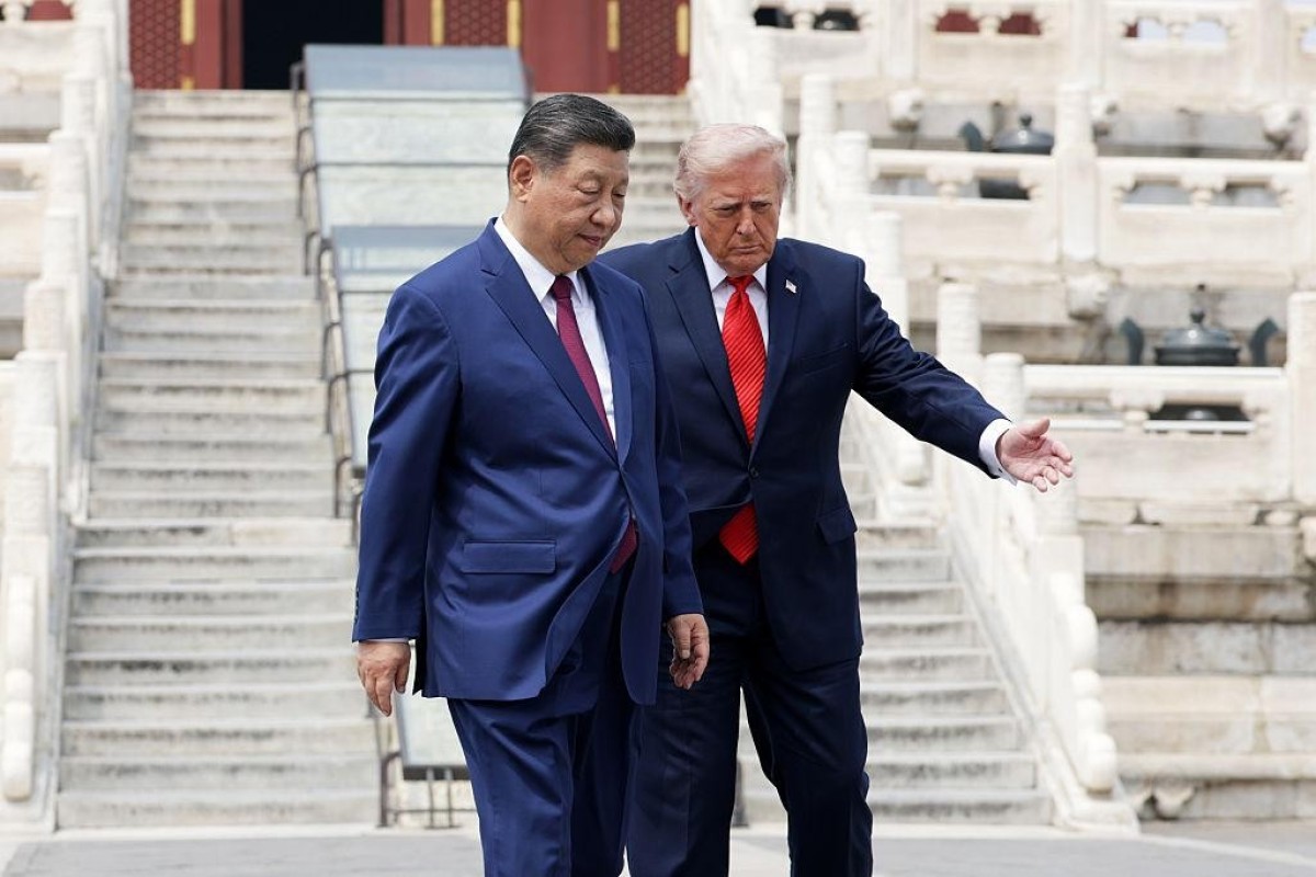 Çin Xalq Respublikasının lideri Si Cinpin və ABŞ Prezidenti Donald Tramp