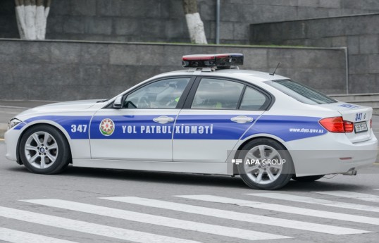 Yol polisi dəyişkən hava şəraiti ilə bağlı sürücülərə müraciət edib