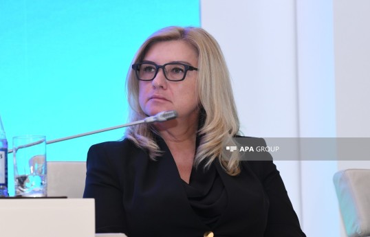Avropa Yenidənqurma və İnkişaf Bankının (AYİB) Azərbaycan üzrə ölkə meneceri Natali Mouravidze