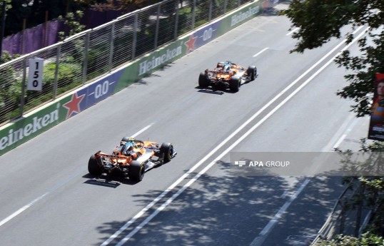 Formula 2 üzrə Azərbaycan Qran-prisində birinci əsas yarışa yekun vurulub