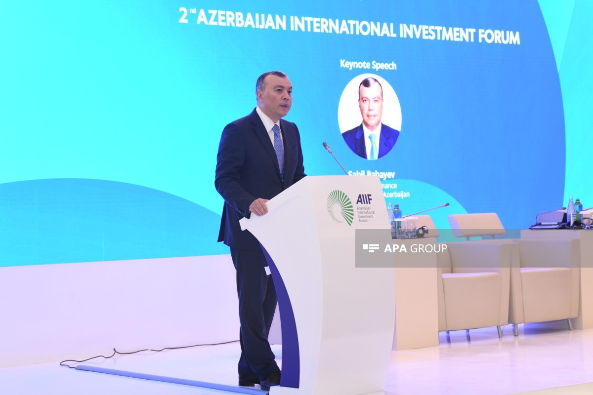 Sahil Babayev: It is targeted that 70% of budget revenues will be formed from the non-oil sector by 2030