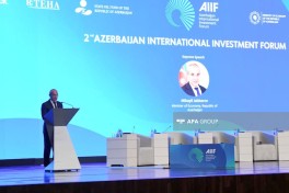 Bakıda İkinci Azərbaycan Beynəlxalq İnvestisiya Forumu başlayıb
