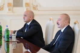 Prezident İlham Əliyev “Neuberger Berman” şirkətinin sədri və baş icraçı direktorunu qəbul edib