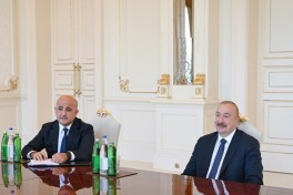 Prezident İlham Əliyev “Global Infrastructure Partners” şirkətinin rəhbərini qəbul edib