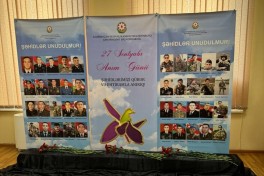 Yekaterinburqda Vətən müharibəsi şəhidləri anılıb