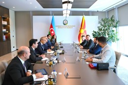 Azərbaycanla Şimali Makedoniya arasında iqtisadi əməkdaşlığın genişləndirilməsi müzakirə edilib