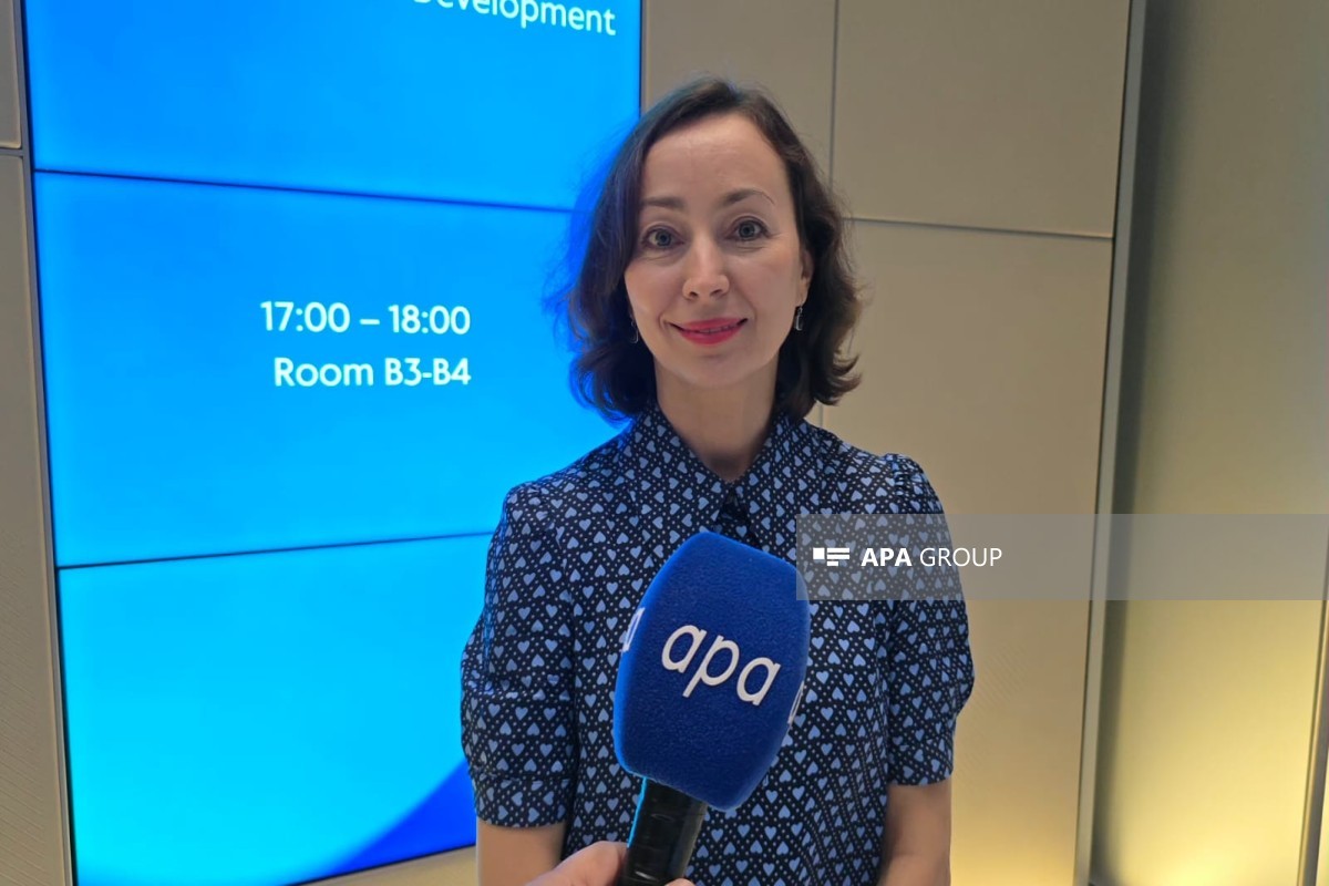 EIB Qrupunun Cənubi Qafqaz üzrə Regional Nümayəndəliyinin rəhbəri Stella Renita
