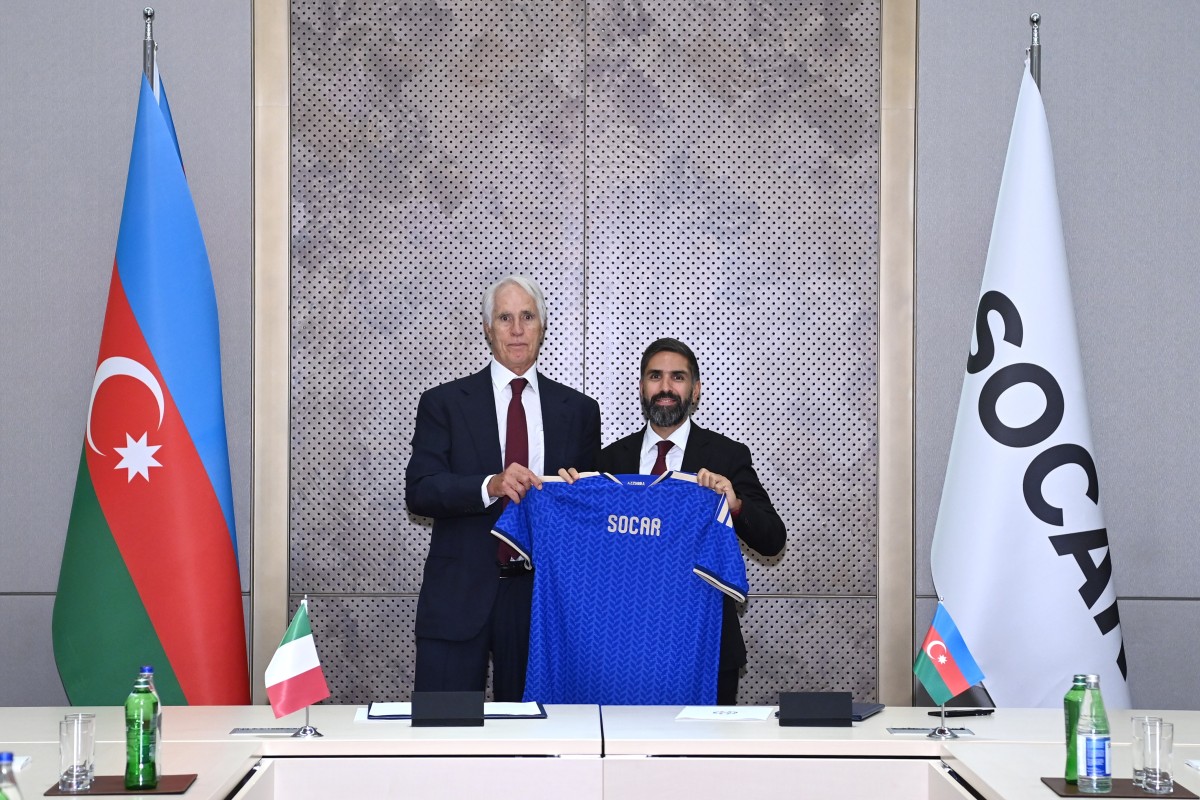 SOCAR ilə İtaliya Futbol Federasiyası arasında Strateji Əməkdaşlığa dair Müqavilə imzalanıb