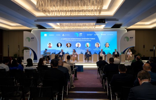 AIIF 2026 çərçivəsində “Kritik xammal və qlobal iqtisadi təhlükəsizlik” mövzusunda panel sessiya keçirilib