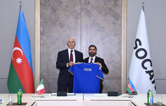 SOCAR ilə İtaliya Futbol Federasiyası arasında Strateji Əməkdaşlığa dair Müqavilə imzalanıb