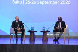 Prezident İlham Əliyev II Azərbaycan Beynəlxalq İnvestisiya Forumu çərçivəsində keçirilən tədbirdə iştirak edib - VİDEO  - YENİLƏNİB 