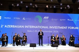 İkinci Azərbaycan Beynəlxalq İnvestisiya Forumu çərçivəsində qala gecəsi təşkil edilib - FOTO 