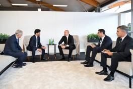 Prezident İlham Əliyev Beynəlxalq Avtomobil Federasiyasının prezidenti ilə görüşüb