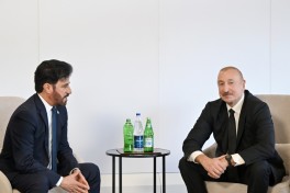 Prezident İlham Əliyev Beynəlxalq Avtomobil Federasiyasının prezidenti ilə görüşüb