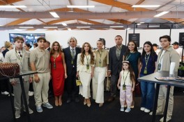 Prezident İlham Əliyev və birinci xanım Mehriban Əliyeva Formula 1 Azərbaycan Qran-Prisinin əsas yarışına baxıblar - YENİLƏNİB-2 