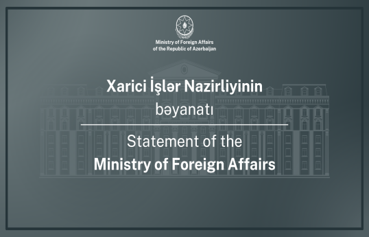 Azərbaycan XİN 27 sentyabr – Anım Günü ilə bağlı bəyanat yayıb