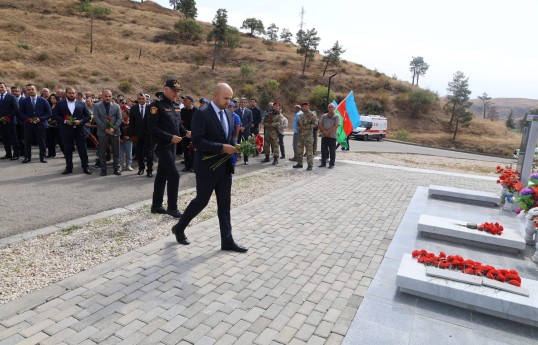 Zəngilan və Cəbrayıl rayonlarında şəhidlərin xatirəsi anılıb - FOTO 