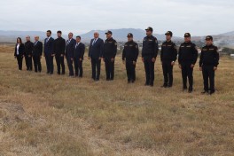 Xocalıda Anım Günü ilə bağlı Şəhidlər xiyabanı ziyarət olunub - FOTO 
