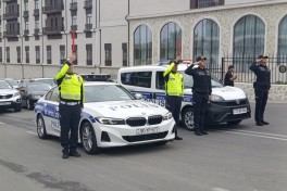 Xankəndidə şəhidlərin xatirəsi bir dəqiqəlik sükutla yad edilib - FOTO 
