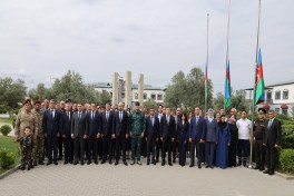 Zəngilan və Cəbrayıl rayonlarında şəhidlərin xatirəsi anılıb - FOTO 