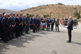 Zəngilan və Cəbrayıl rayonlarında şəhidlərin xatirəsi anılıb - FOTO 