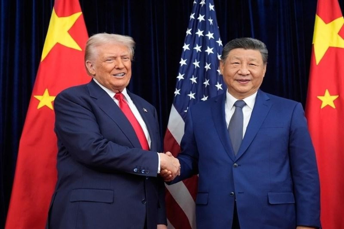 ABŞ Prezidenti Donald Tramp və Çin Xalq Respublikasının sədri Si Cinpin