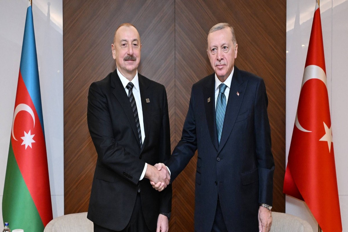 Prezident İlham Əliyev və Türkiyə Respublikasının Prezidenti Rəcəb Tayyib Ərdoğan