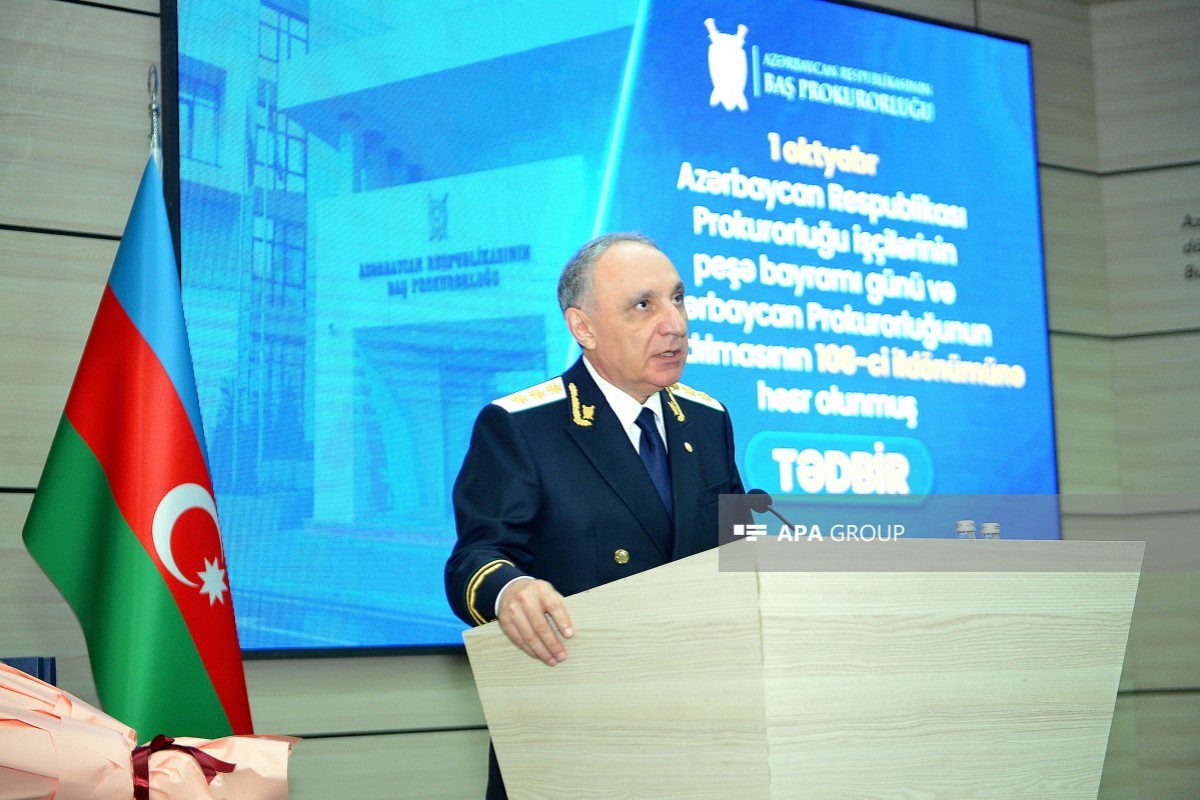 Baş prokuror: Azərbaycan xalqına qarşı müharibə cinayətləri törədənlər layiqli cəzalarını alıblar
