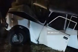Xaçmazda ağır qəza nəticəsində 9 nəfər xəsarət alıb - FOTO 
