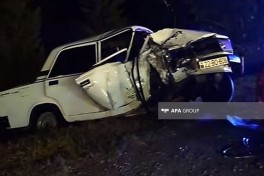 Xaçmazda ağır qəza nəticəsində 9 nəfər xəsarət alıb - FOTO 