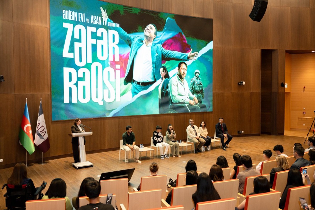 ADA Universitetində şanlı zəfər tariximiz “Zəfər Rəqsi” filminin nümayişi ilə anılıb - <span class="red_color">FOTO