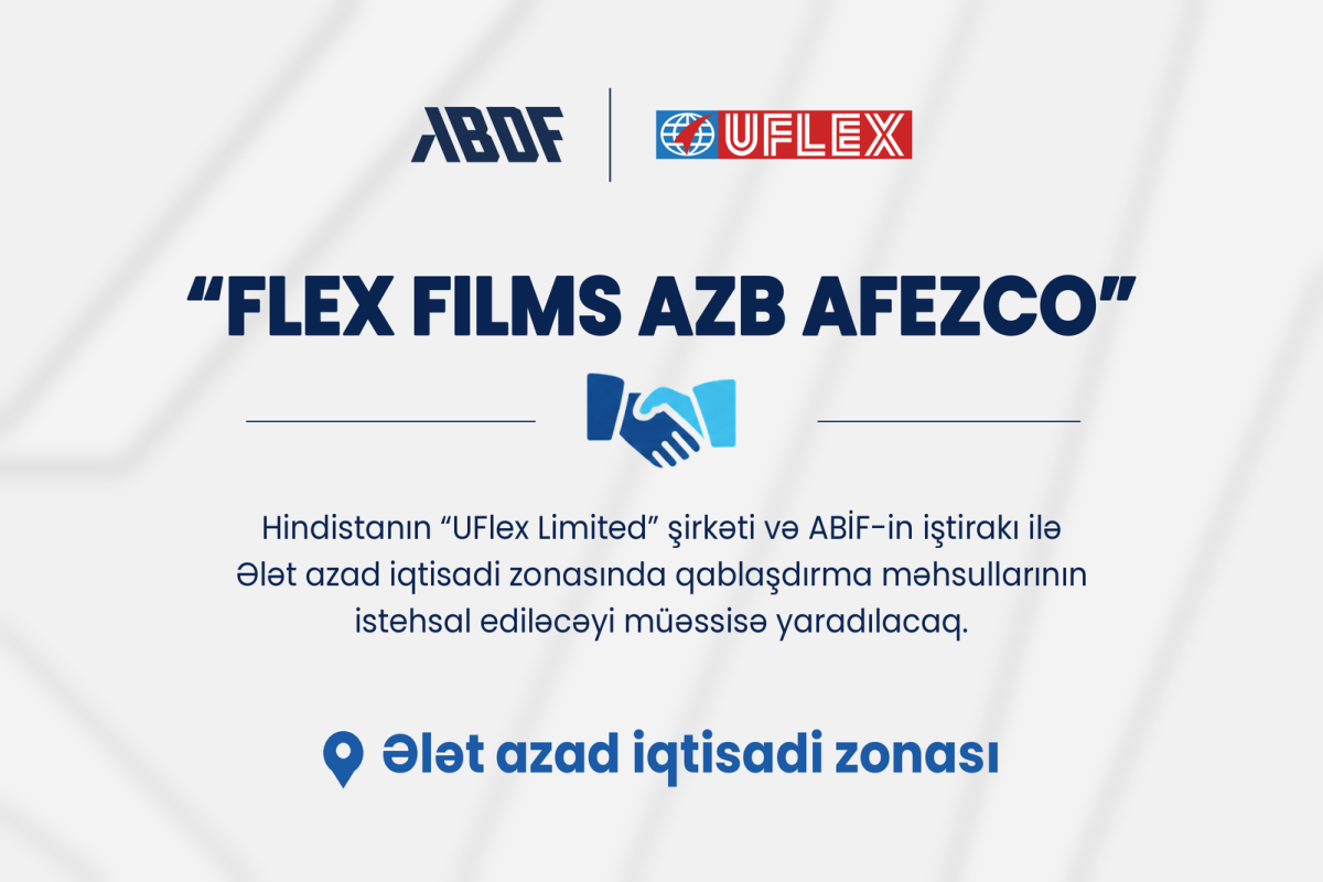 Hindistan şirkəti Azərbaycanda qablaşdırma məhsullarının istehsalı zavodu yaradacaq