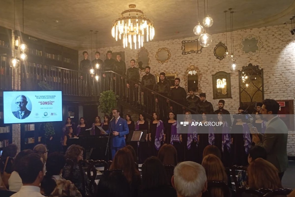 “Sənsiz” adlı ədəbi-musiqili gecə keçirilib - <span class="red_color">FOTO