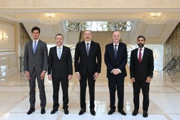 Prezident İlham Əliyev Canni İnfantinonu qəbul edib