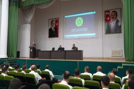 FHN DSX-nin Sahil Mühafizəsində təlim keçirib