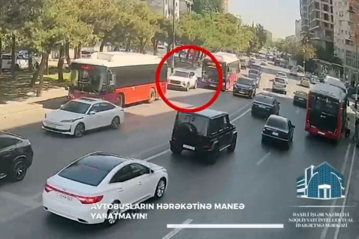NİİM avtobus zolaqları ilə bağlı sürücülərə müraciət edib - <span class="red_color">VİDEO