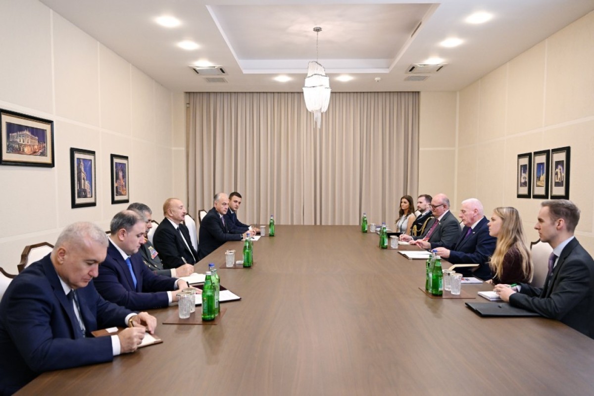 President Ilham Aliyev received UK Minister of State for Defence