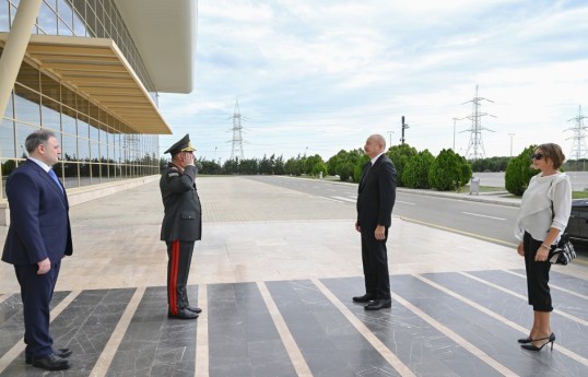 Prezident İlham Əliyev “ADEX 2026” və “Securex Caspian” sərgiləri ilə tanış olub - YENİLƏNİB 