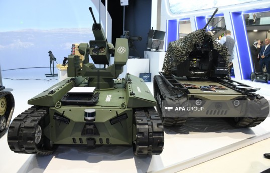 Azərbaycanda “SİQR” pilotsuz quru robotu istehsal edilib - FOTO 